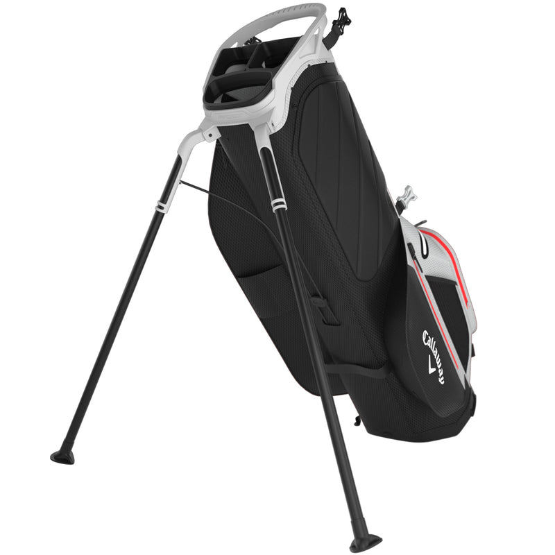 Callaway Fairway C HD Stand Bag - Black/Light Grey/Red