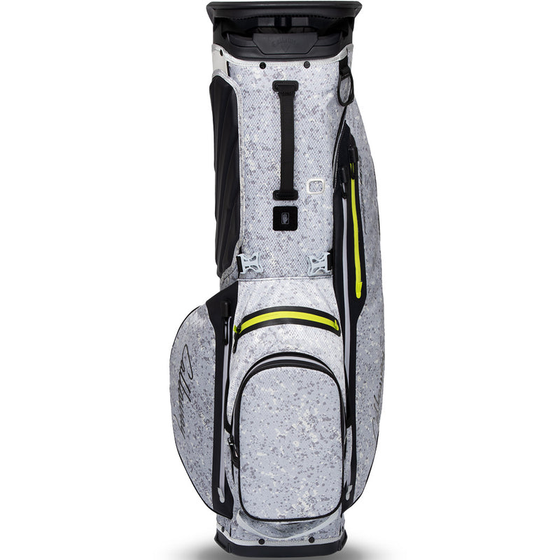 Callaway Fairway Plus HD Waterproof Stand Bag - Grey/Florescent Yellow