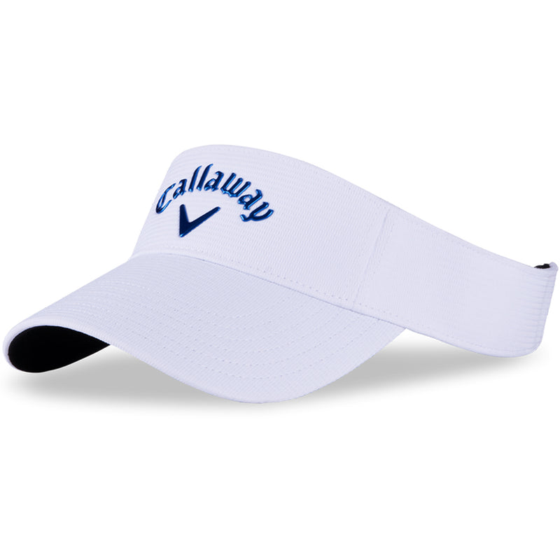 Callaway Liquid Metal Visor - White/Deep Cobalt