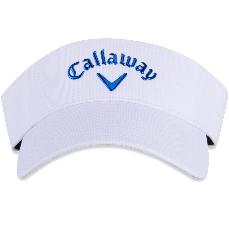 Callaway Liquid Metal Visor - White/Deep Cobalt