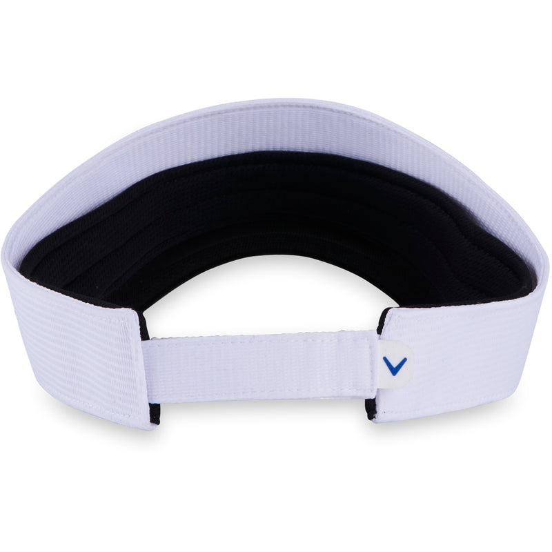 Callaway Liquid Metal Visor - White/Deep Cobalt