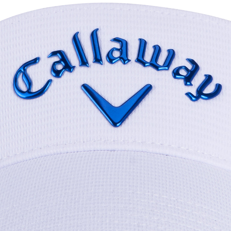 Callaway Liquid Metal Visor - White/Deep Cobalt