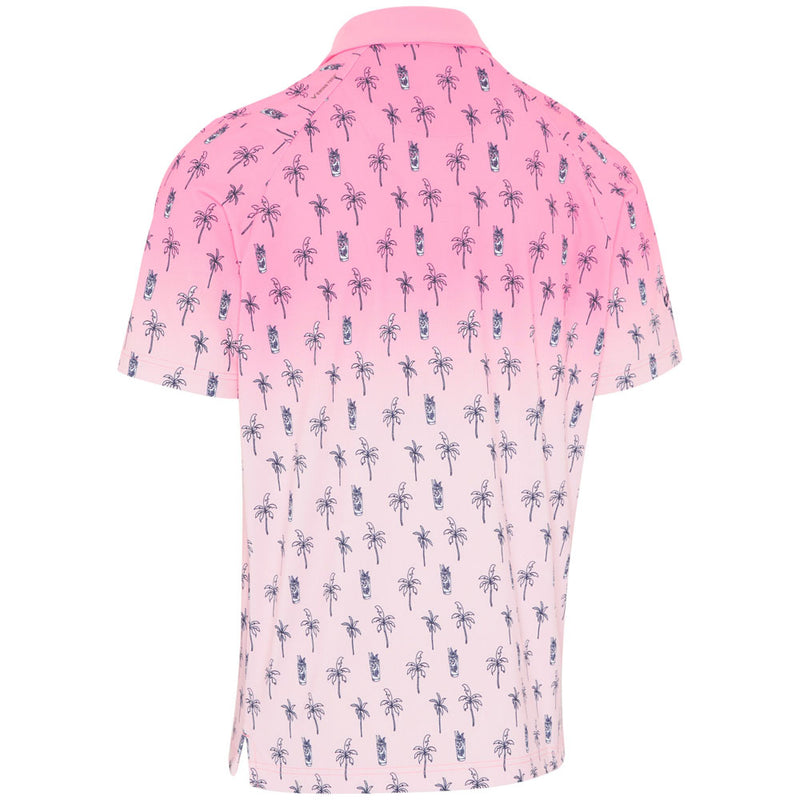 Callaway Mojito Ombre Polo Shirt - Candy Pink