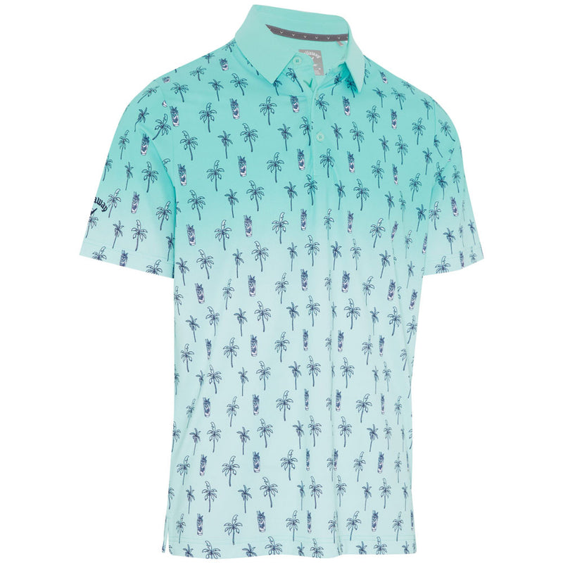 Callaway Mojito Ombre Polo Shirt - Limpet Shell