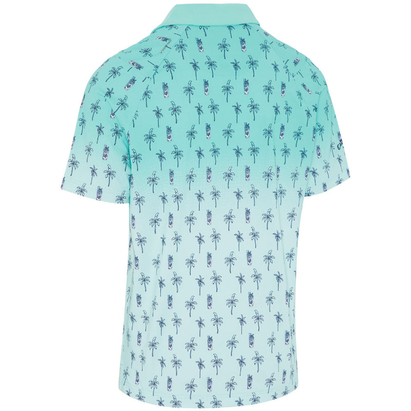 Callaway Mojito Ombre Polo Shirt - Limpet Shell