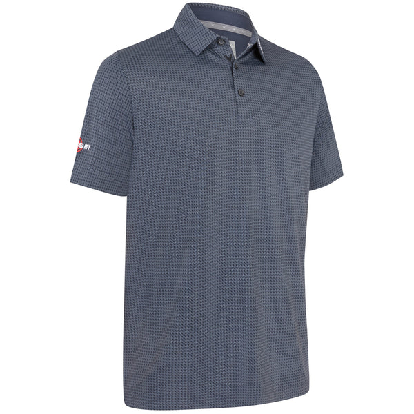 Callaway Odyssey Print Polo Shirt - Caviar