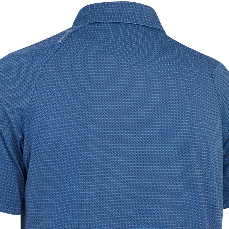 Callaway Odyssey Print Polo Shirt - Peacoat