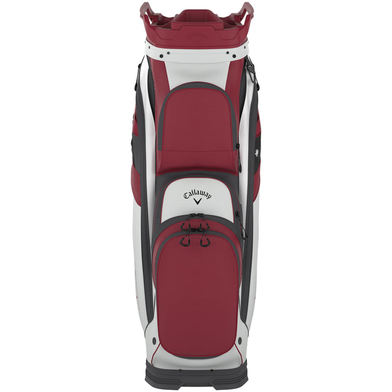 Callaway Org 14 Cart Bag - White/Cardinal