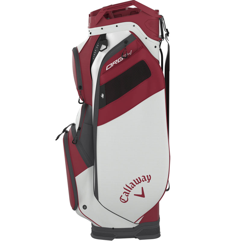 Callaway Org 14 Cart Bag - White/Cardinal