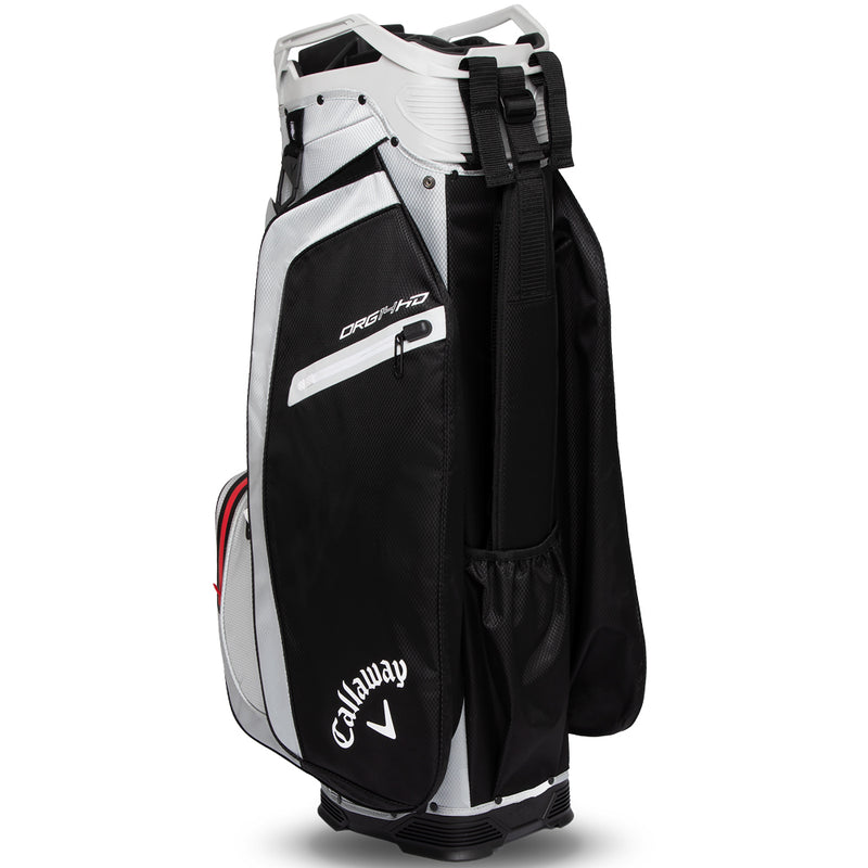 Callaway Org 14 HD Waterproof Cart Bag - Black/Light Grey/Red