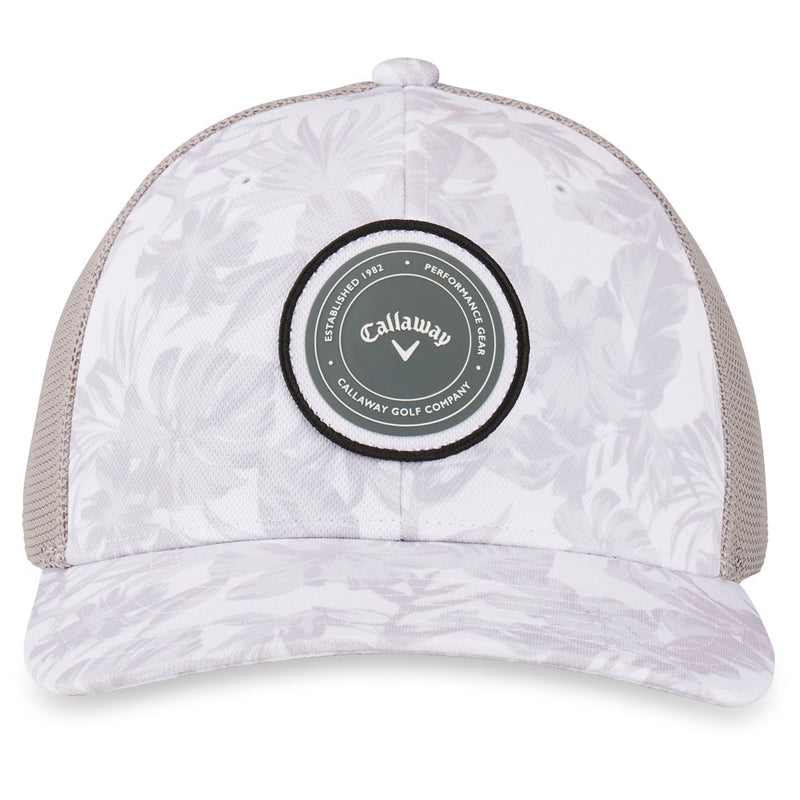 Callaway Playing Through Trucker Cap - White Tropical