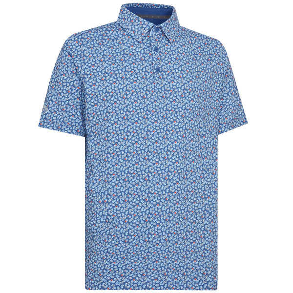 Callaway Polaroid Confetti Polo Shirt - Galaxy Blue