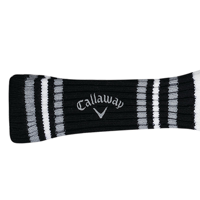 Callaway Pom Pom Hybrid Headcover - Black/White/Grey