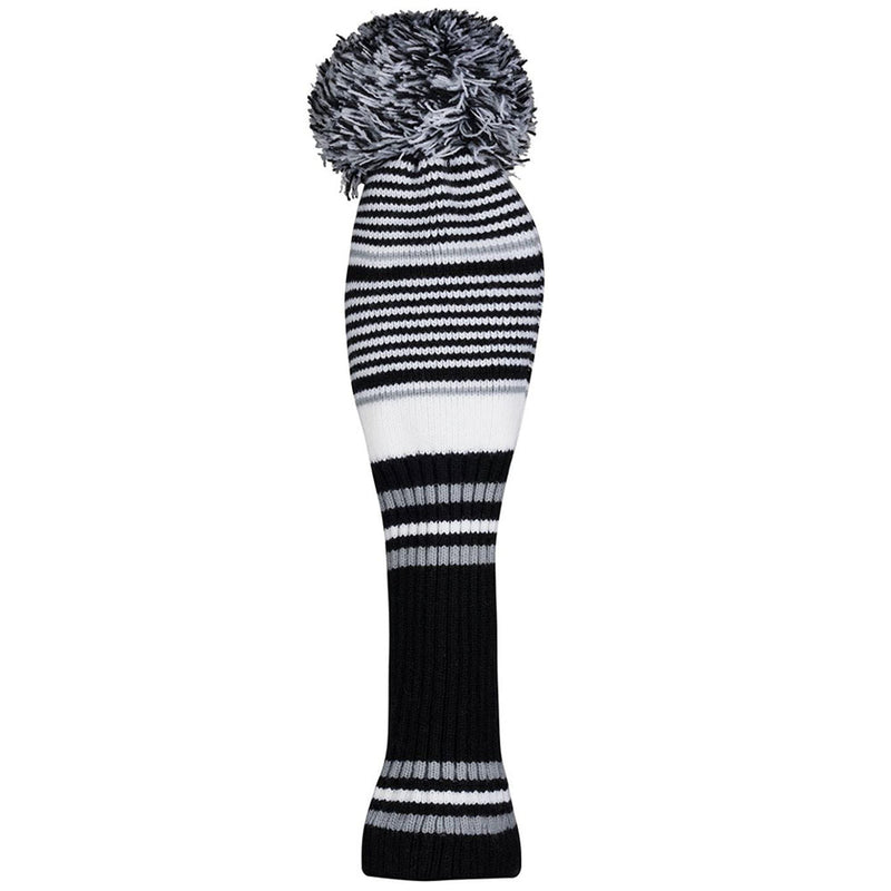 Callaway Pom Pom II Driver Headcover - Black/White/Grey