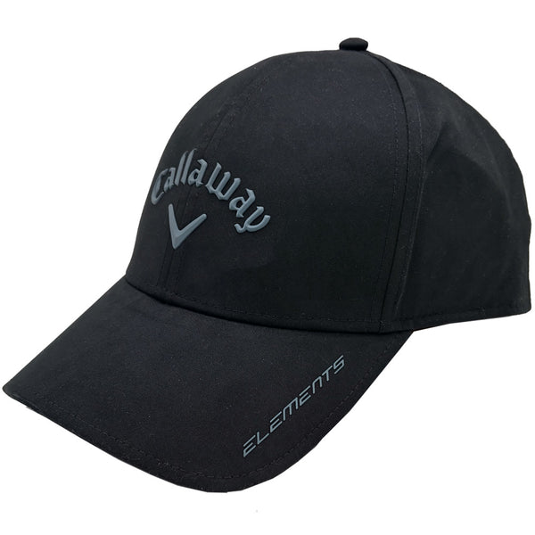 Callaway Rain Cap - Black/Charcoal