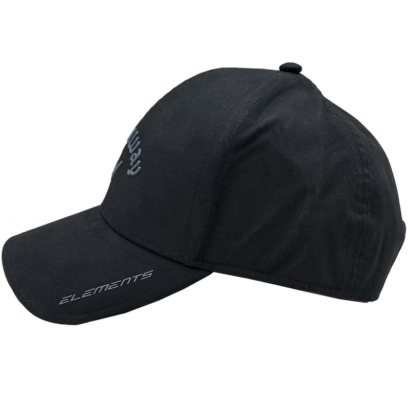 Callaway Rain Cap - Black/Charcoal