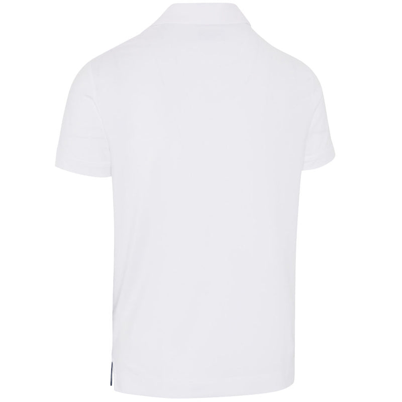 Callaway Skyline Block Print Polo Shirt - Bright White