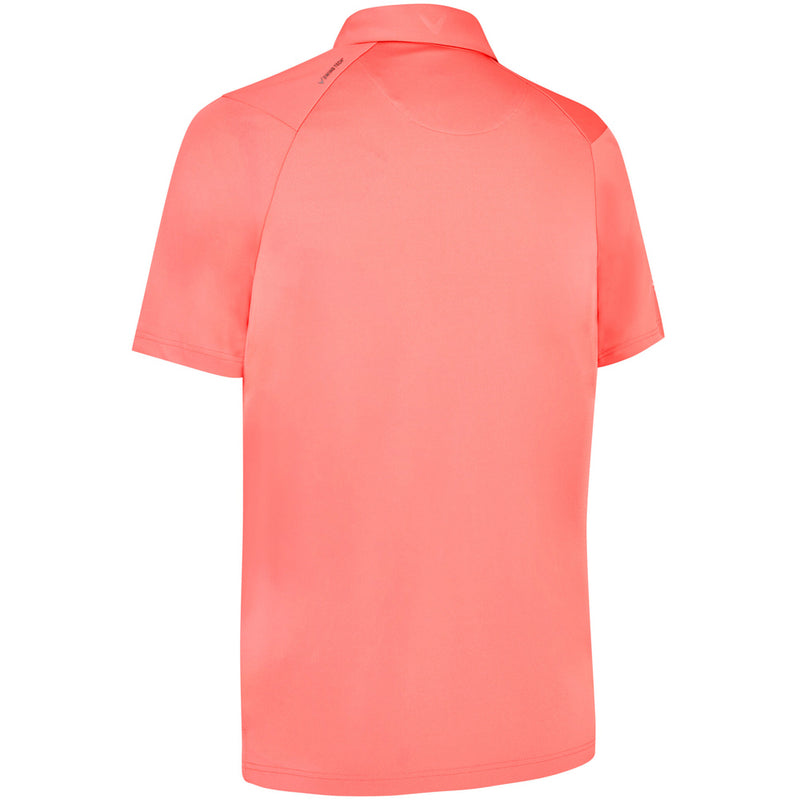 Callaway Swingtech Solid Polo Shirt - Strawberry Pink