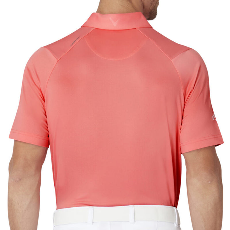 Callaway Swingtech Solid Polo Shirt - Strawberry Pink