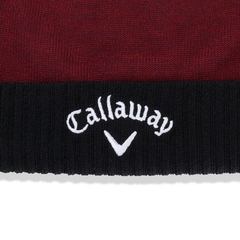 Callaway Tour Authentic Pom Beanie - Wine/Black