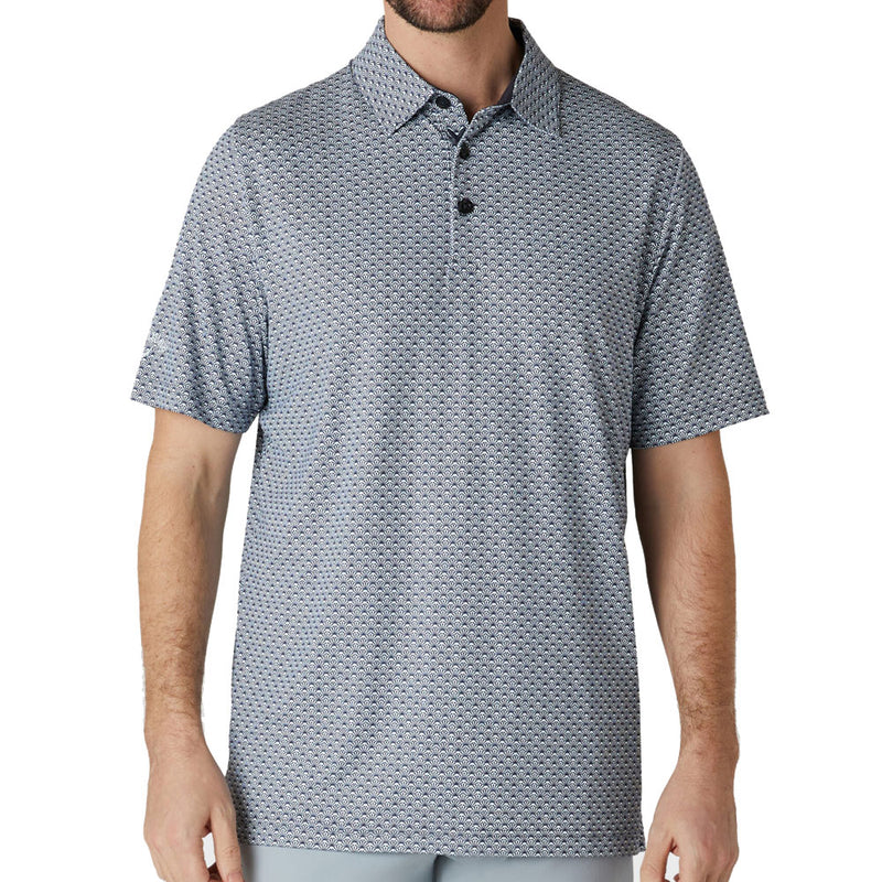 Callaway Tee All Over Print Polo Shirt - Caviar