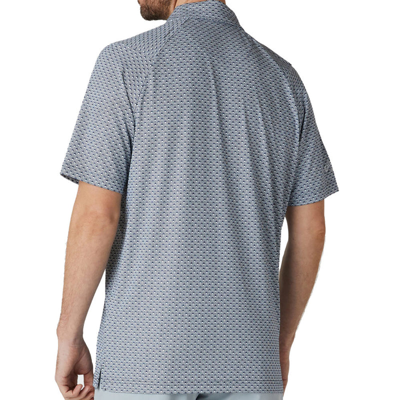 Callaway Tee All Over Print Polo Shirt - Caviar