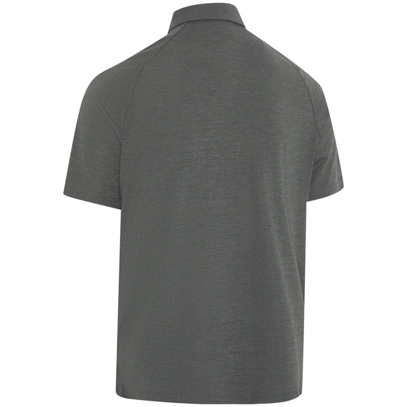 Callaway Ventilated Classic Jacquard Polo Shirt - Caviar