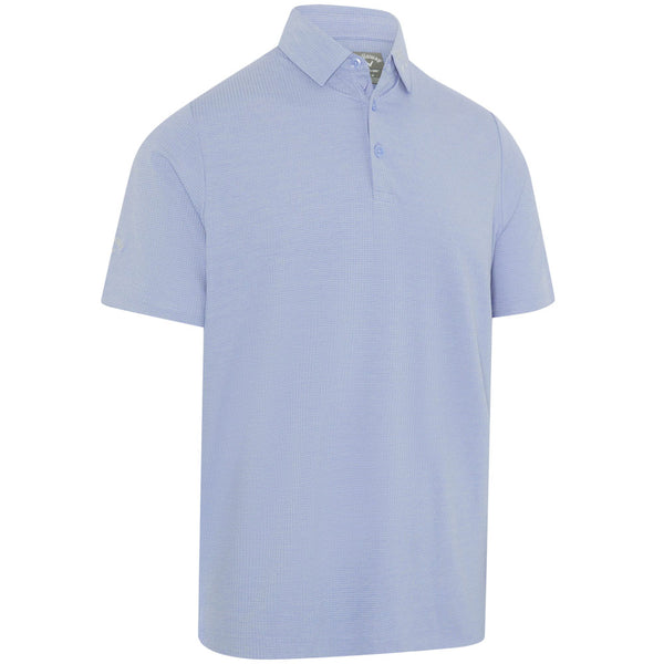 Callaway Ventilated Classic Jacquard Polo Shirt - Chambray