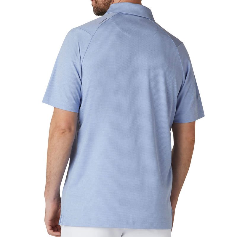 Callaway Ventilated Classic Jacquard Polo Shirt - Chambray