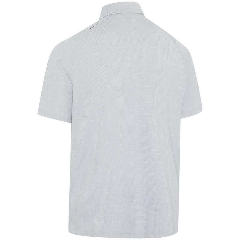 Callaway Ventilated Classic Jacquard Polo Shirt - Gray Dawn