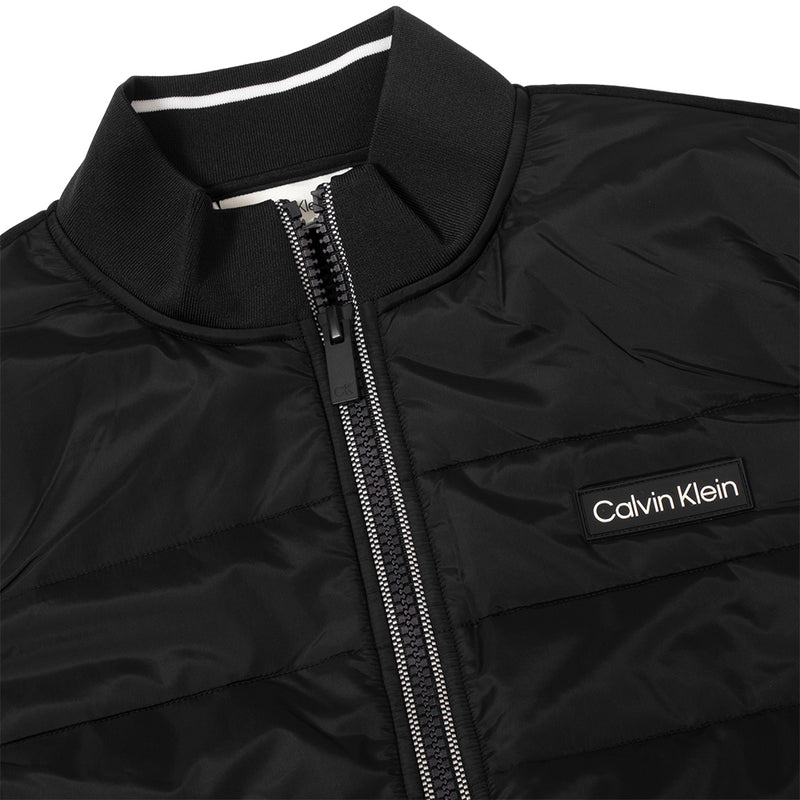 Calvin Klein Baylor Creek Hybrid Full Zip Gilet - Black