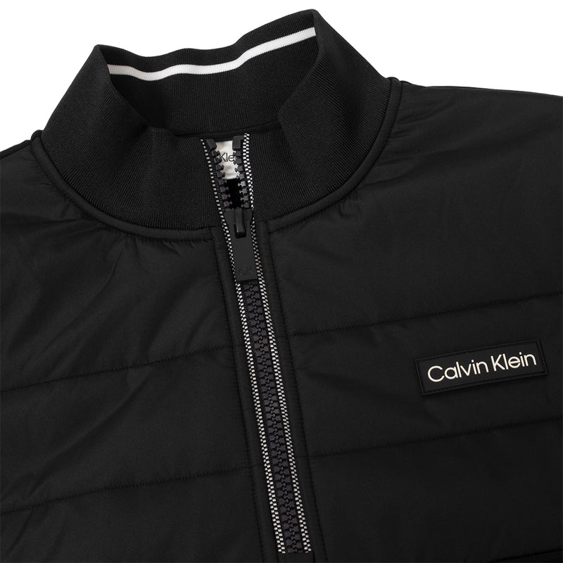 Calvin Klein Baylor Creek Hybrid Half Zip Pullover - Black