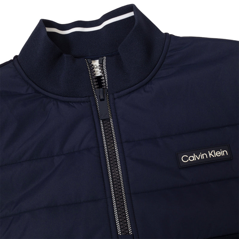 Calvin Klein Baylor Creek Hybrid Half Zip Pullover - Evening Blue