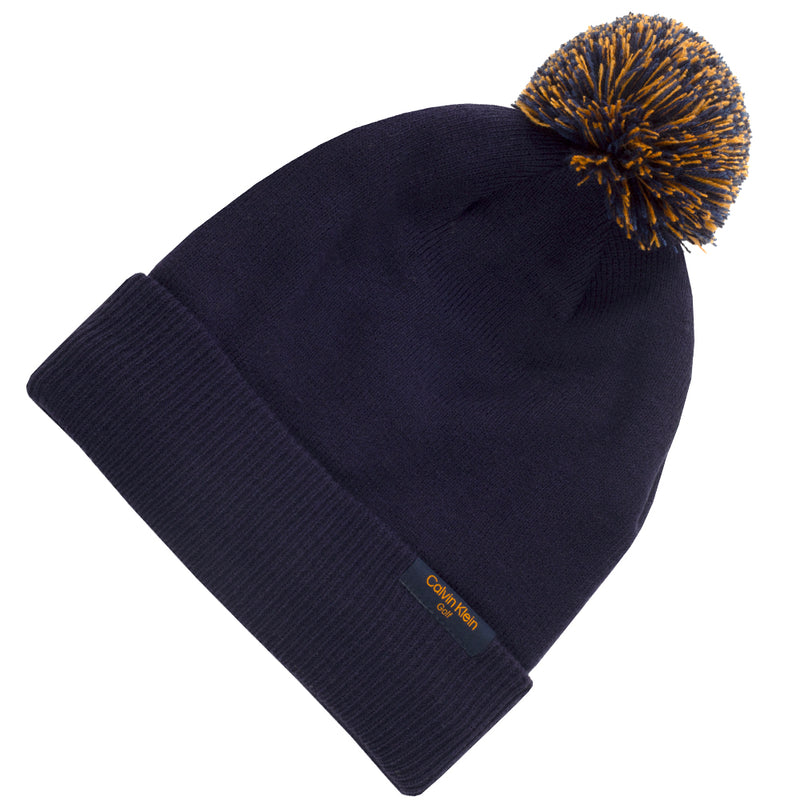 Calvin Klein Bobble Beanie - Evening Blue