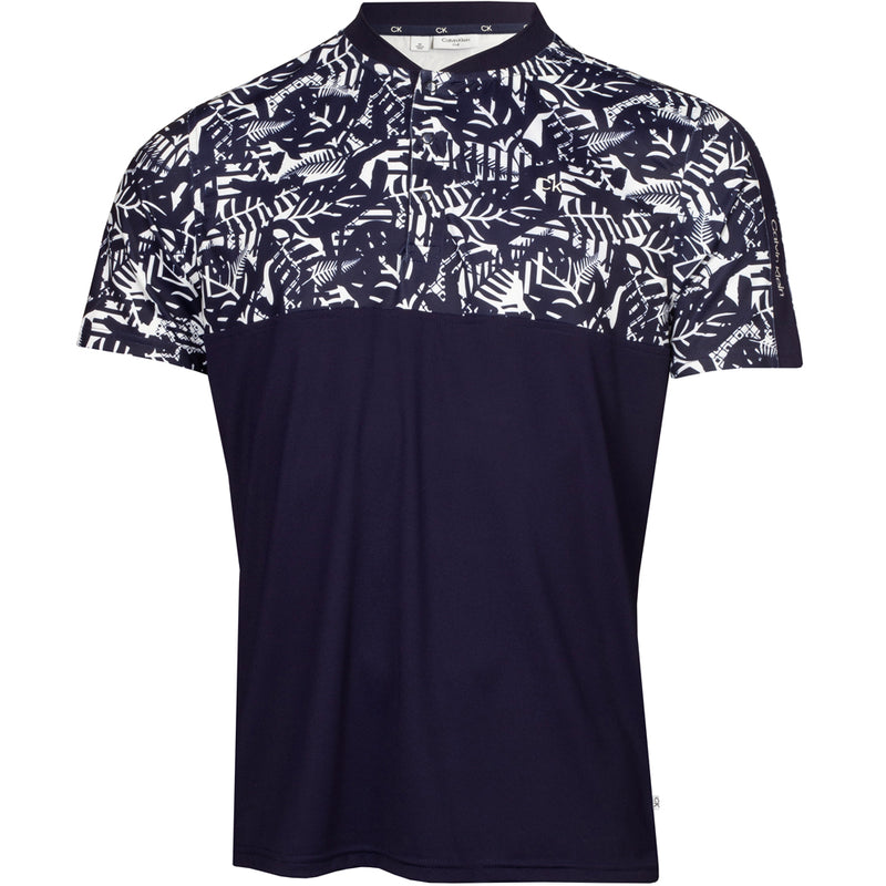 Calvin Klein Brookhill Blade Collar Polo Shirt - Evening Blue