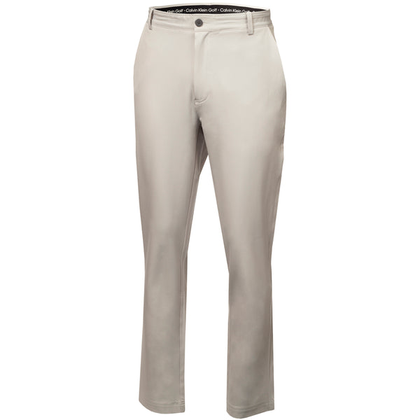 Calvin Klein Bullet Stretch Trousers - Pale Silver