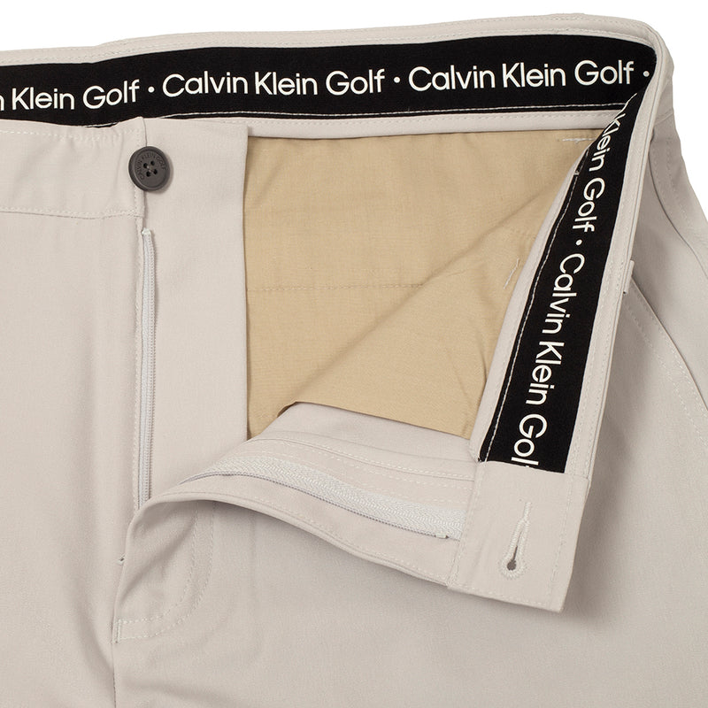 Calvin Klein Bullet Stretch Trousers - Pale Silver