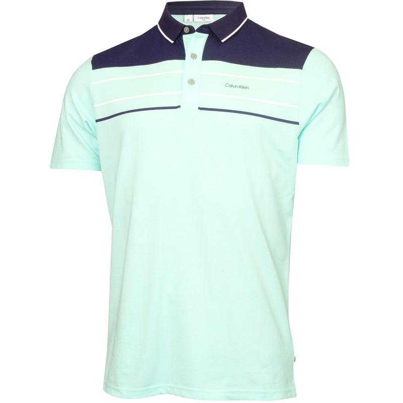 Calvin Klein Eagle Polo Shirt - Aqua