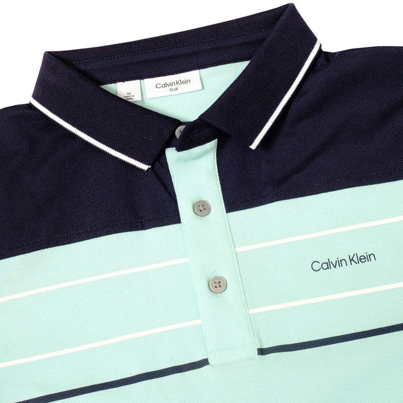 Calvin Klein Eagle Polo Shirt - Aqua