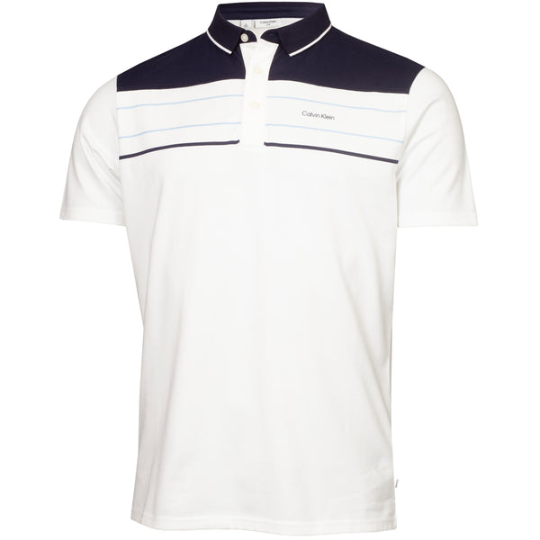 Calvin Klein Eagle Polo Shirt - White