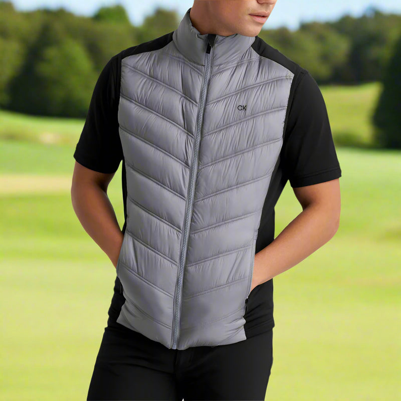 Calvin Klein Frontera Hybrid Gilet - Black/Silver