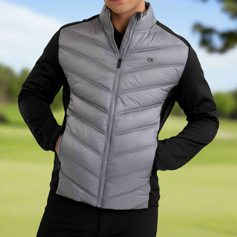 Calvin Klein Frontera Hybrid Jacket - Black/Silver