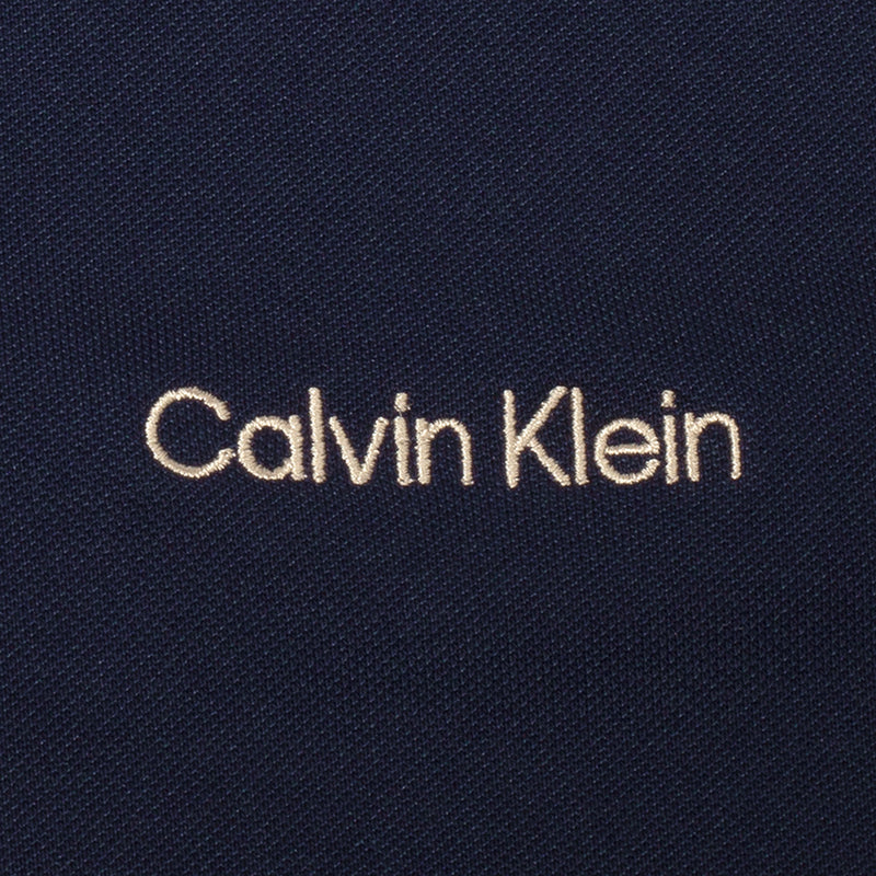 Calvin Klein Medina Long Sleeve Polo Shirt - Evening Blue