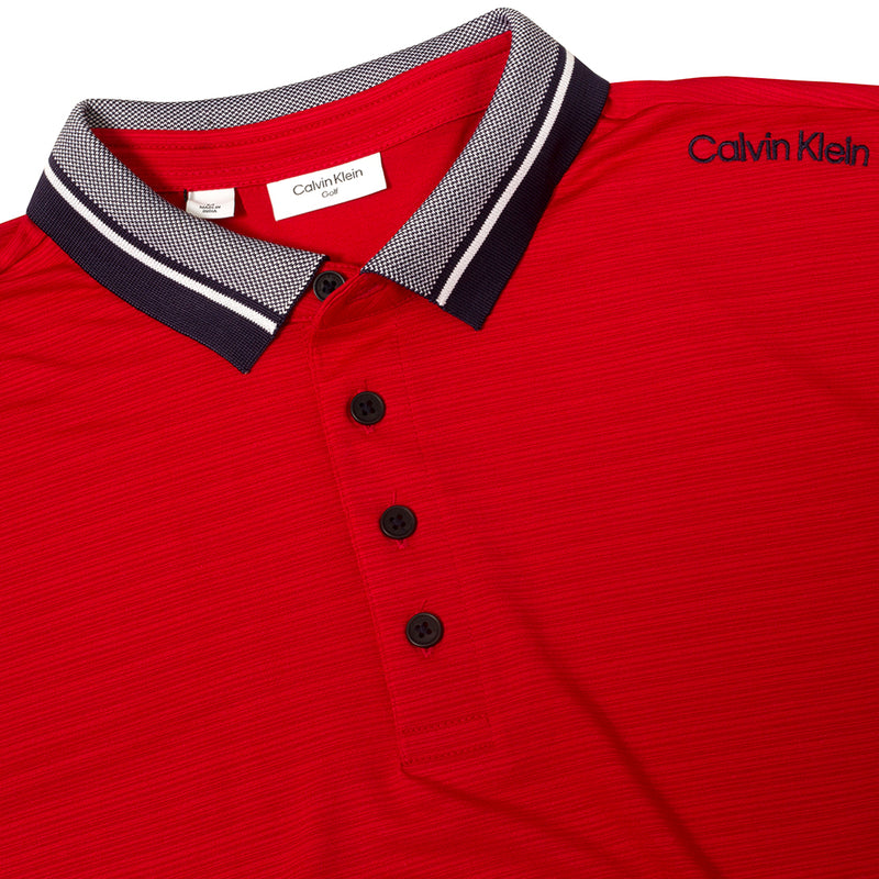 Calvin Klein Parramore Polo Shirt - Red