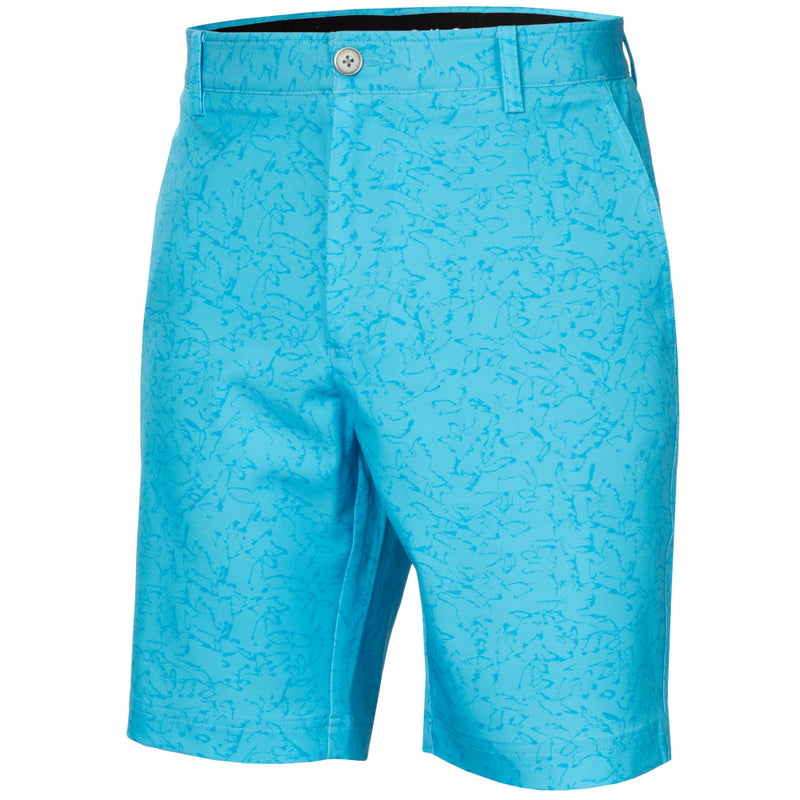 Calvin Klein Printed Bullet Shorts - Aquarius