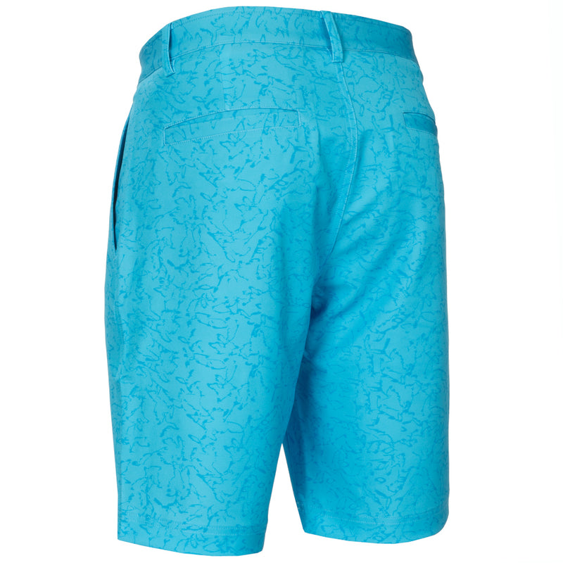 Calvin Klein Printed Bullet Shorts - Aquarius