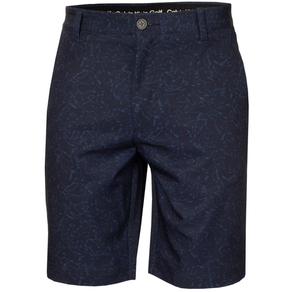 Calvin Klein Printed Bullet Shorts - Navy