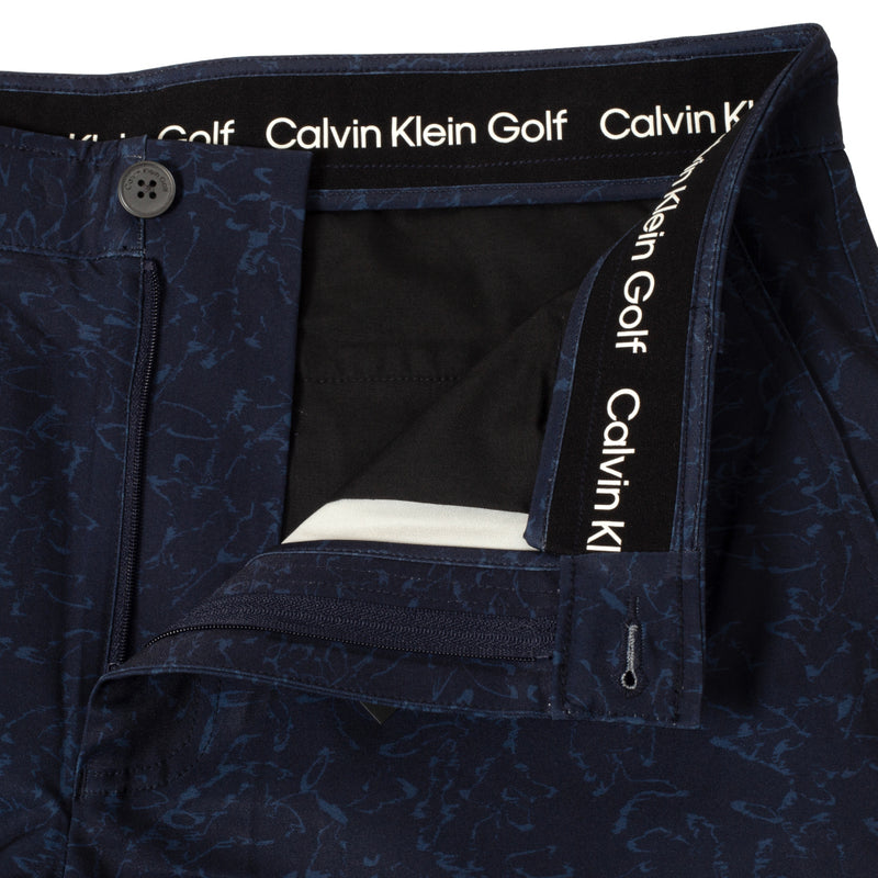 Calvin Klein Printed Bullet Shorts - Navy