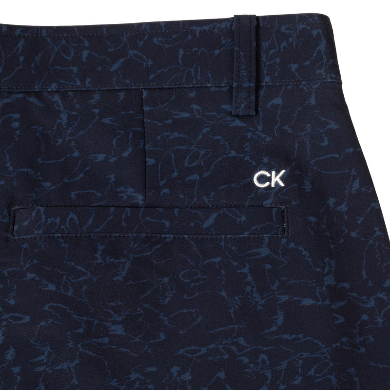 Calvin Klein Printed Bullet Shorts - Navy