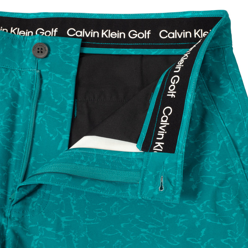 Calvin Klein Printed Bullet Shorts - Sea Green